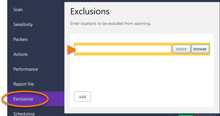 exclude hidden files from avast for mac